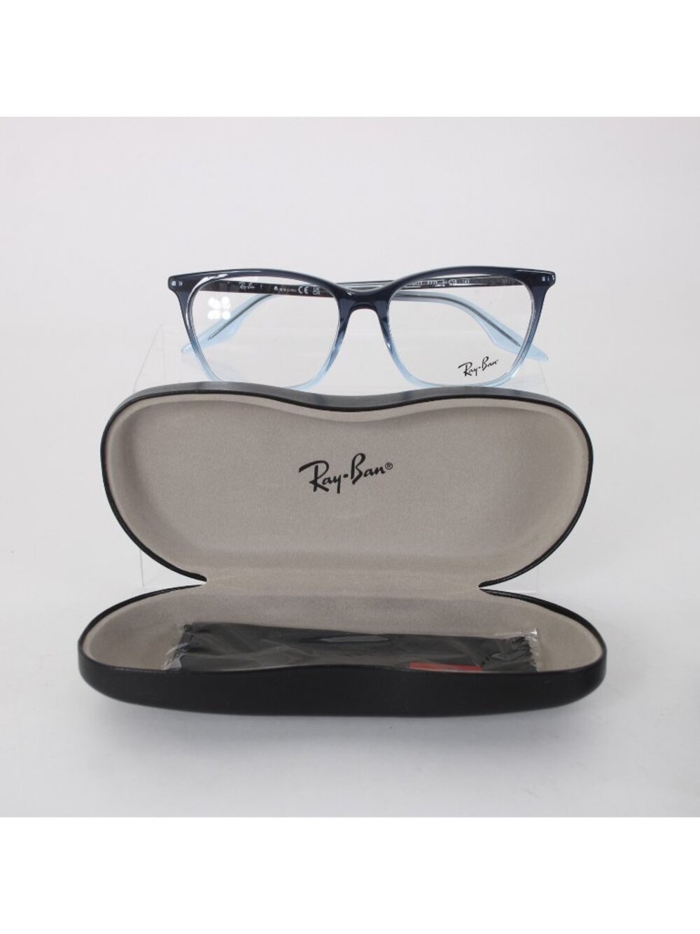 Ray Ban Frames RB 5422 8309 54 16 145 Black Blue W/ Case Frames